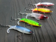 Load image into Gallery viewer, Topwater Plopper Lures, 5-Pack with Storage Case